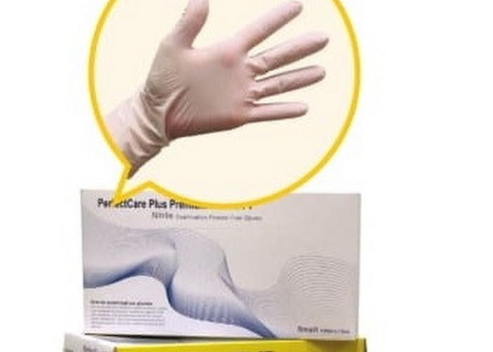 Nitrile Glove — White